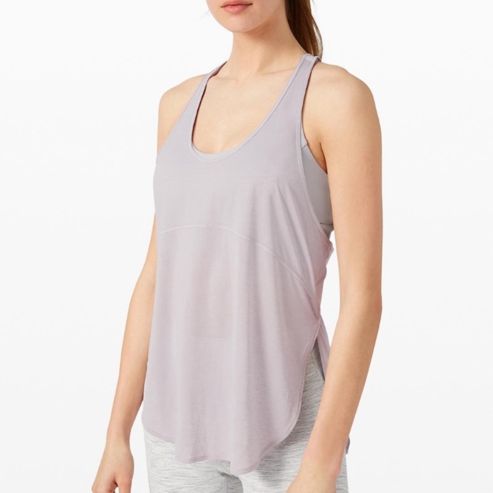 Lululemon size 4 twist around 2 in 1 tank